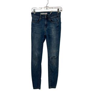 Anthropologie Pilcro And The Letterpressi Womens High-Rise Skinny Jeans Size 26